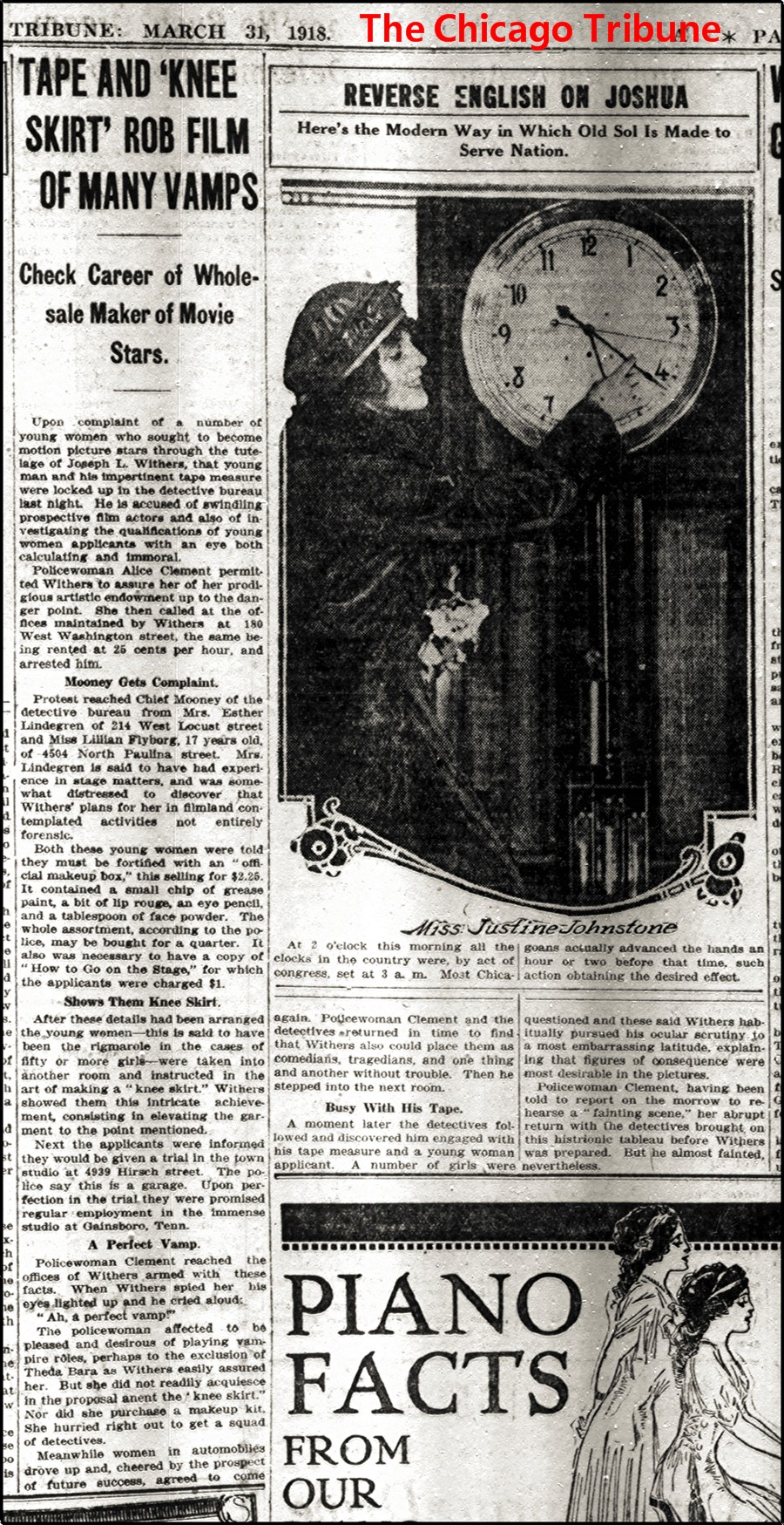 The Chicago Tribune 1918-03-31